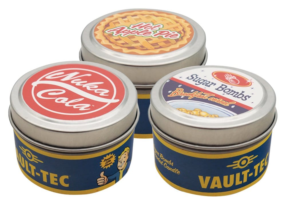 Fallout Duftkerzen 3er-Pack Vault Dweller's 6 cm      - Preorder - ETA: 25.07.2026