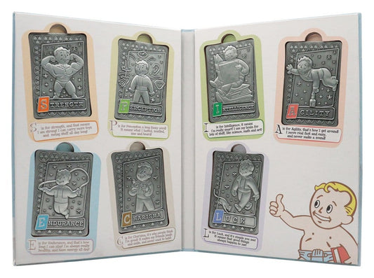 Fallout Metallbarren mit Album S.P.E.C.I.A.L. Perk Card Collector’s Album - Preorder - ETA: 25.10.2026