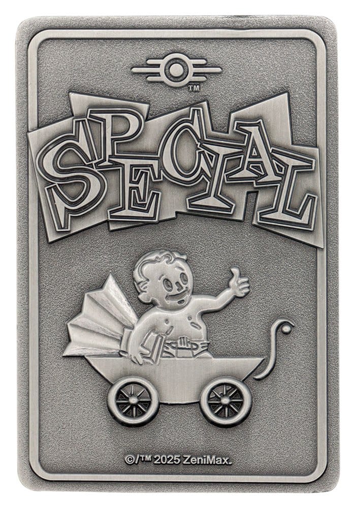 Fallout Metallbarren mit Album S.P.E.C.I.A.L. Perk Card Collector’s Album - Preorder - ETA: 25.10.2026