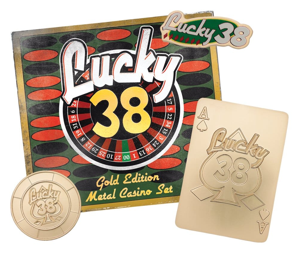 Fallout: New Vegas Replik Lucky 38 Imitation Gold Casino Set Limited Edition  - Preorder - ETA: 08.08.2026