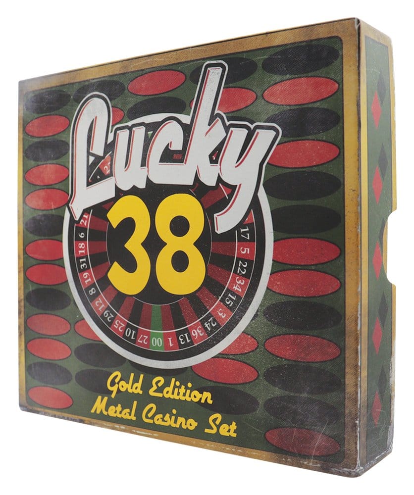 Fallout: New Vegas Replik Lucky 38 Imitation Gold Casino Set Limited Edition  - Preorder - ETA: 08.08.2026