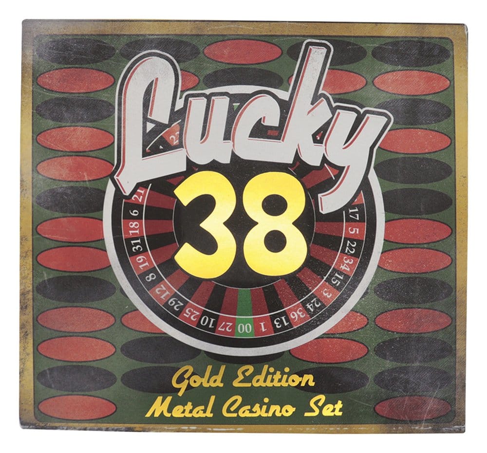Fallout: New Vegas Replik Lucky 38 Imitation Gold Casino Set Limited Edition  - Preorder - ETA: 08.08.2026