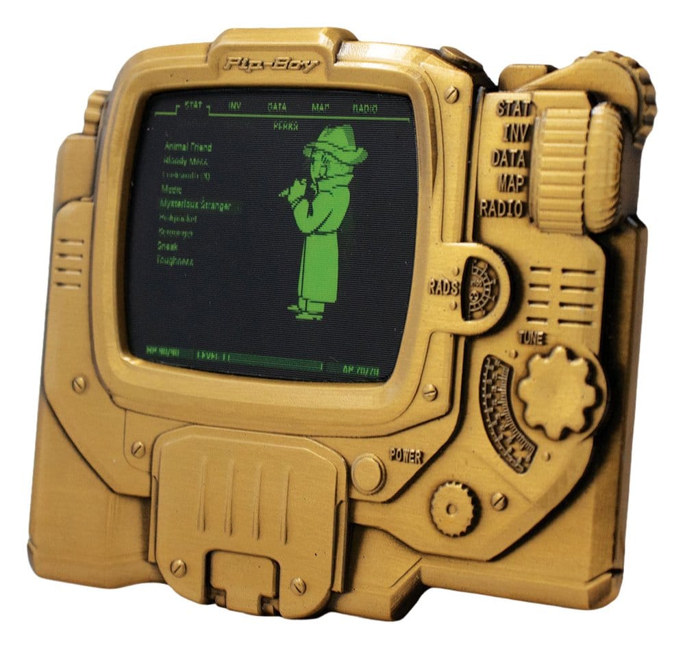 Fallout Metallbarren Pip-Boy Limited Edition Lenticular Mysterious Stranger Variant - Preorder - ETA: 25.01.2027