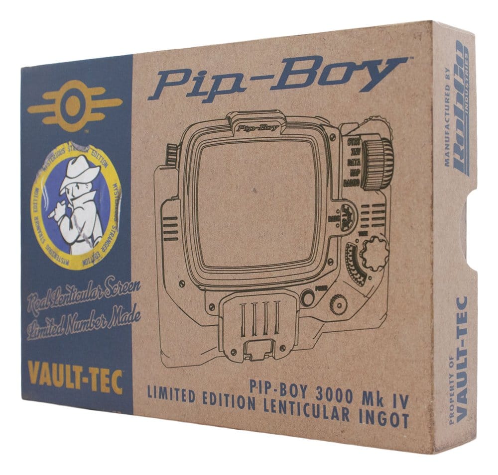 Fallout Metallbarren Pip-Boy Limited Edition Lenticular Mysterious Stranger Variant - Preorder - ETA: 25.01.2027