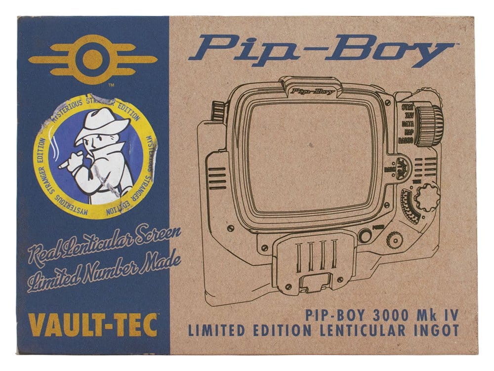 Fallout Metallbarren Pip-Boy Limited Edition Lenticular Mysterious Stranger Variant - Preorder - ETA: 25.01.2027