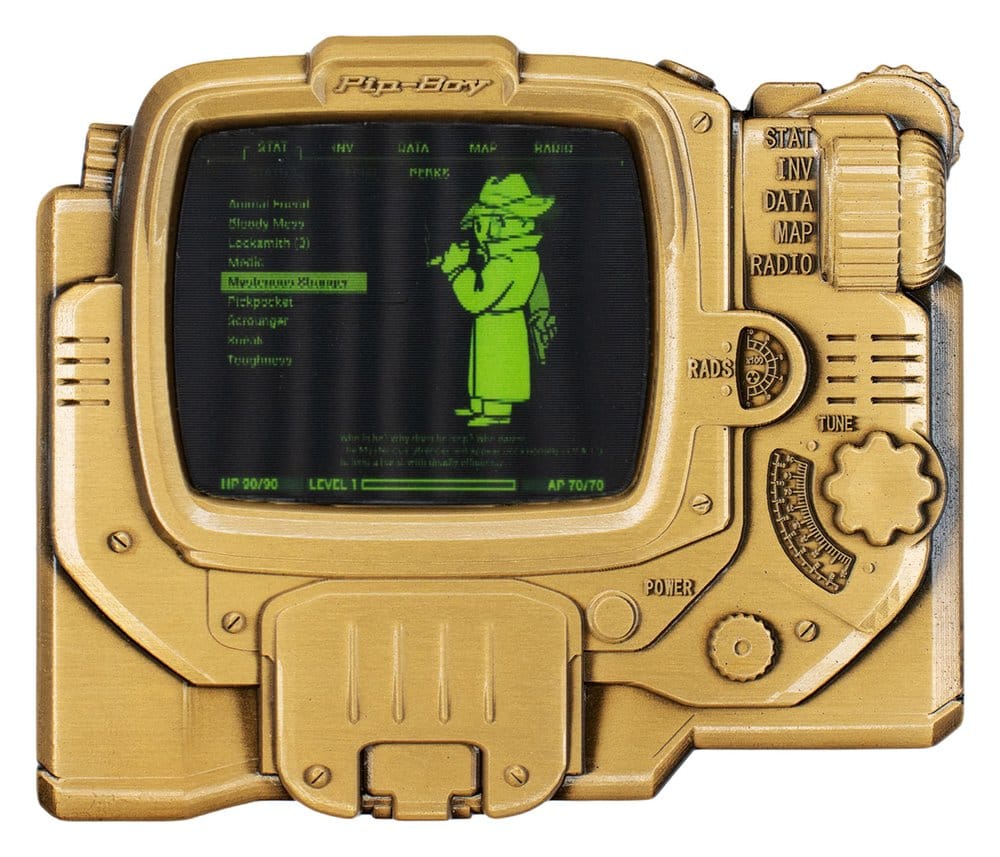 Fallout Metallbarren Pip-Boy Limited Edition Lenticular Mysterious Stranger Variant - Preorder - ETA: 25.01.2027