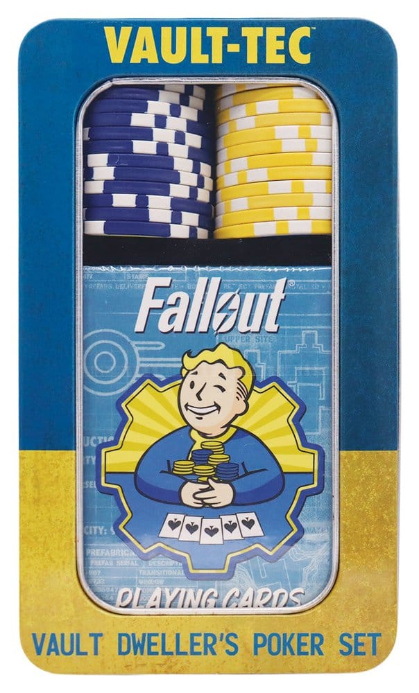 Fallout Vault Dweller's Poker Set 17 x 5 x 10 cm - Preorder - ETA: 25.05.2027