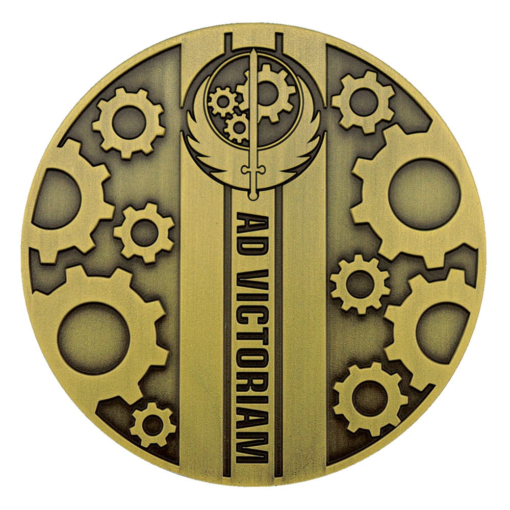 Fallout Medaille Brotherhood of Steel - Versand: 5-7 Tage nach Bestellung
