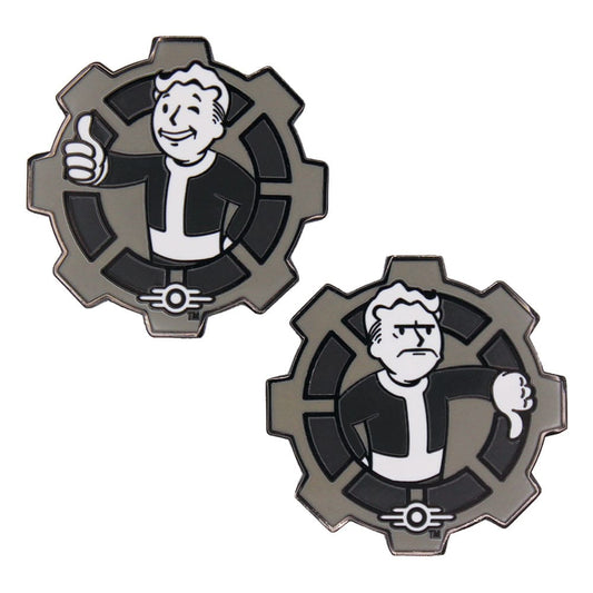 Fallout Sammelmünze Decision Black & White Limited Edition      - Preorder - ETA: 11.09.2026