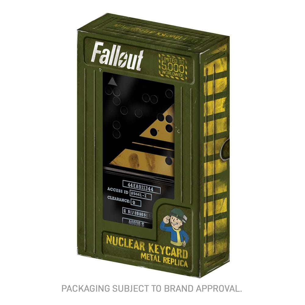Fallout Eternal Replik Nuclear Keycard Limited Edition   - Preorder - ETA: 25.12.2026