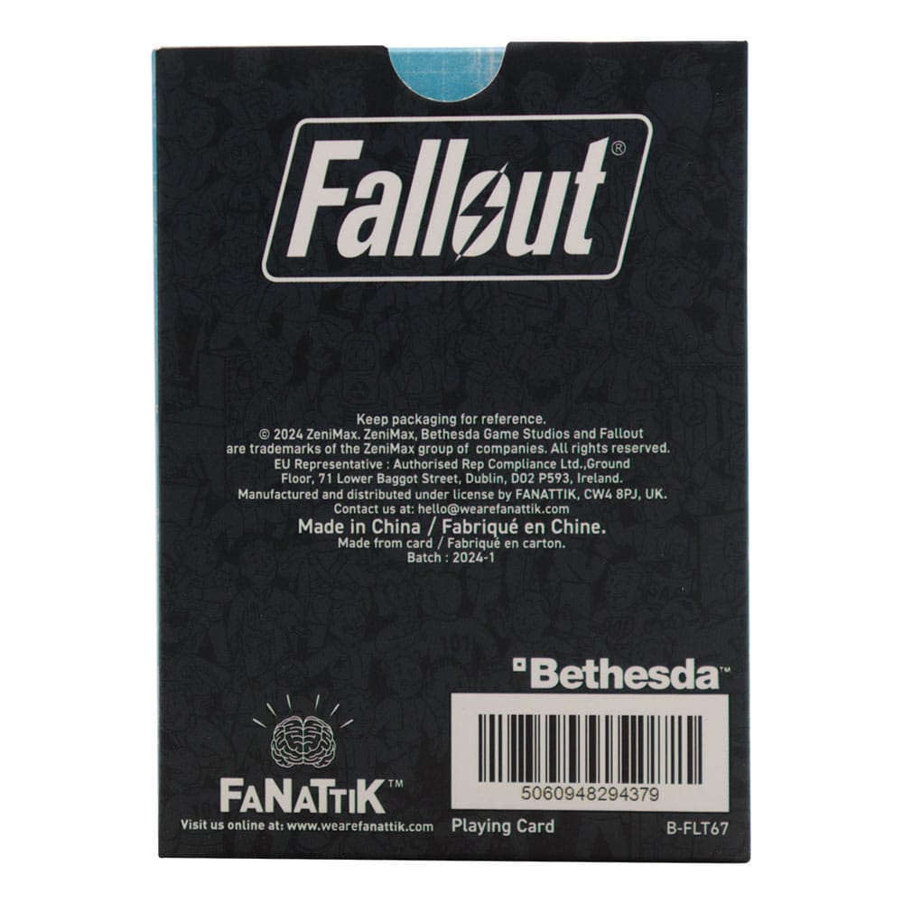 Fallout Spielkarten Display (12)   - Preorder - ETA: 26.07.2026