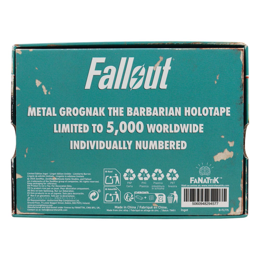 Fallout Replik Grognak the Barbarian Holotape - Preorder - ETA: 25.01.2026