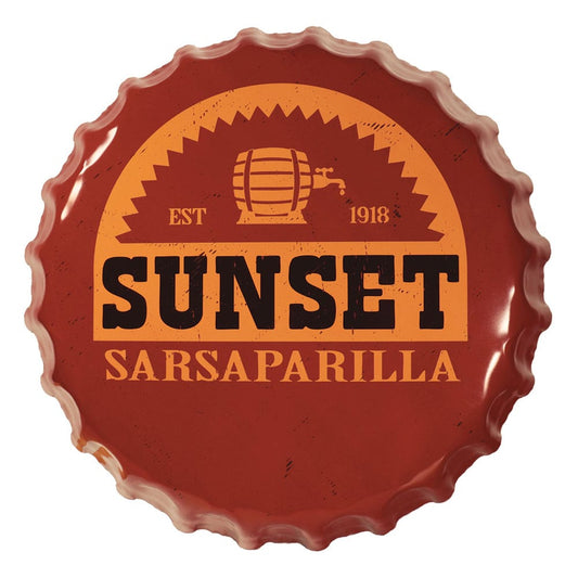 Fallout Blechschild Sunset Sarsaparilla Bottle Cap    - Preorder - ETA: 26.09.2026