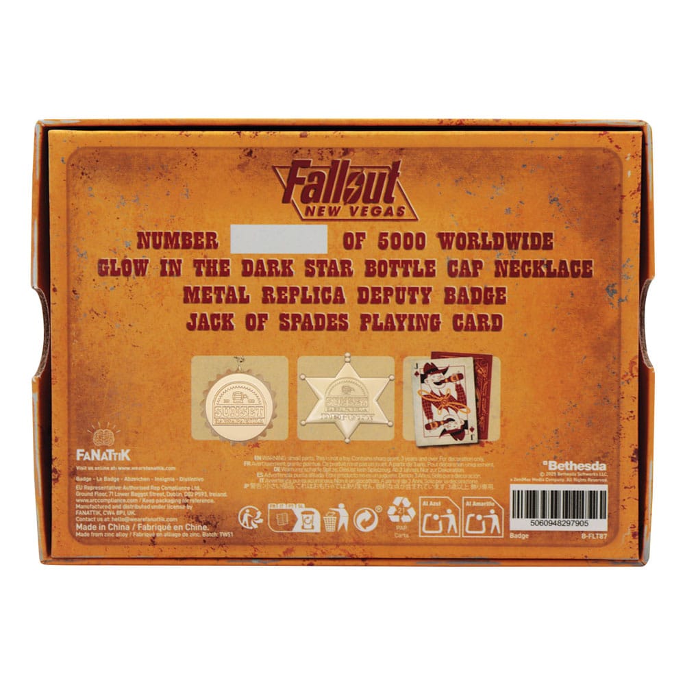 Fallout Replik Set Sunset Sarsaparilla Legend of the Star Gold Coloured Limited Edition  - Preorder - ETA: 25.01.2026
