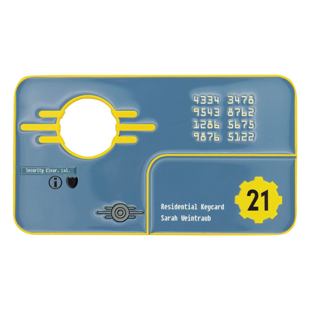 Fallout: New Vegas Replik Vault 21 Security Keycard Limited Edition     - Preorder - ETA: 25.01.2026