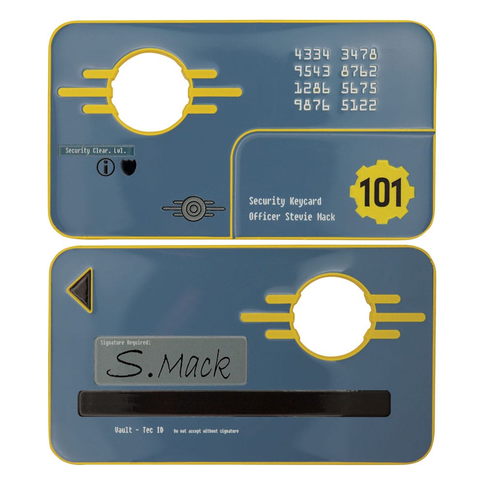 Fallout 3 Replik Vault 101 Security Keycard Limited Edition - Preorder - ETA: 25.03.2026