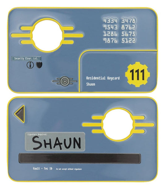 Fallout Replik Security Keycard Vault 111 Limited Edition 11 cm - Preorder - ETA: 25.10.2026