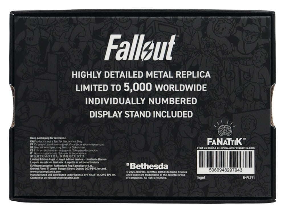 Fallout Replik Security Keycard Vault 111 Limited Edition 11 cm - Versand: 7 Tage nach Bestellung