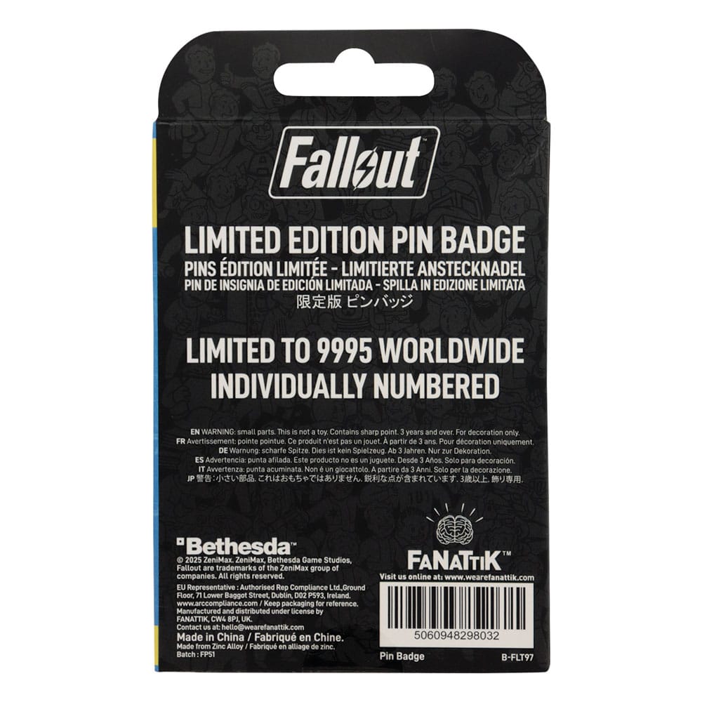 Fallout Ansteck-Pin Charisma Boy Limited Edition - Preorder - ETA: 11.09.2026
