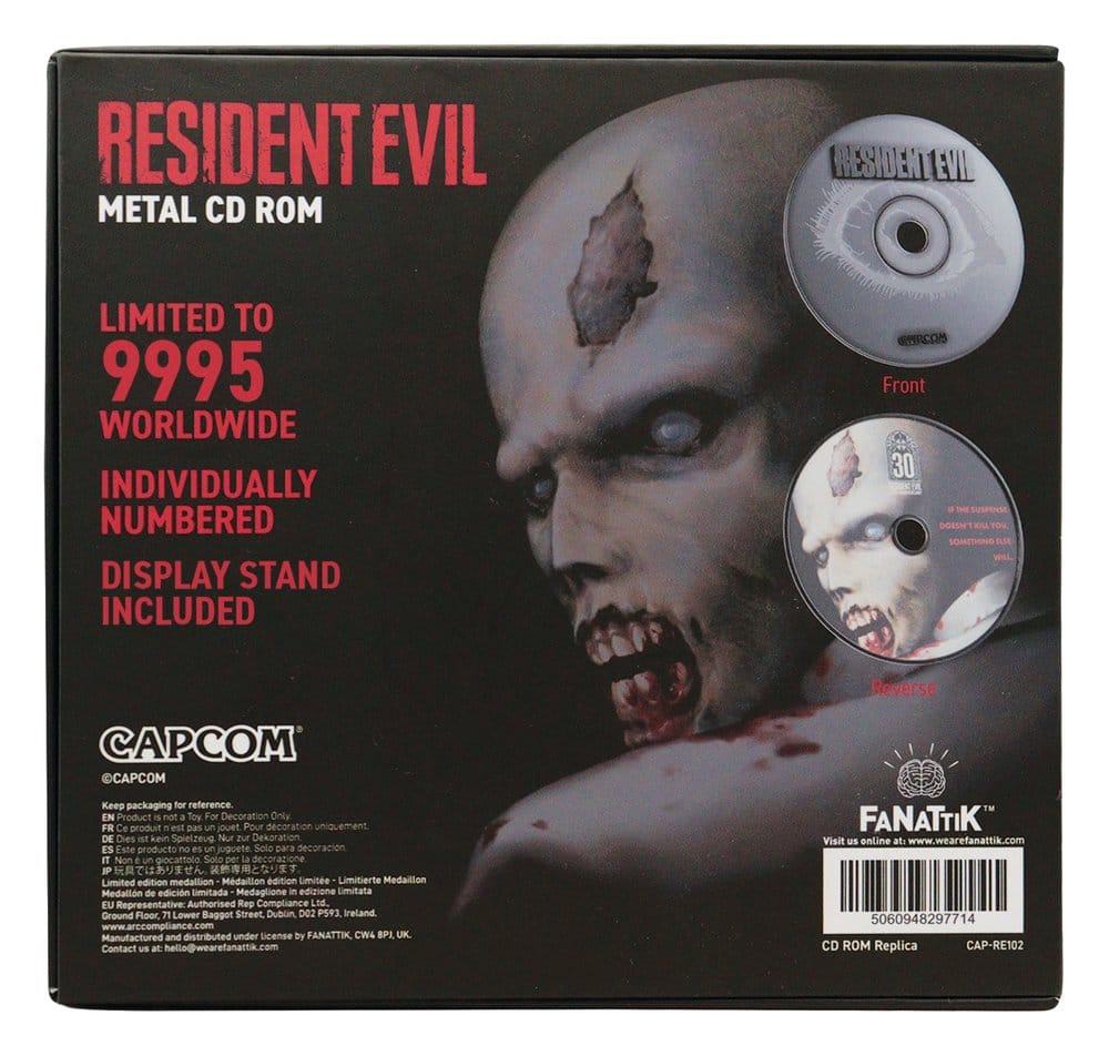 Resident Evil Replik CD-ROM 30th Anniversary Limited Edition 11 cm - Preorder - ETA: 25.10.2026