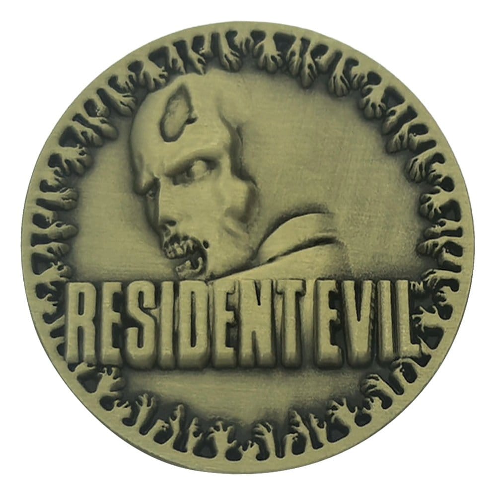 Resident Evil Sammelmünze 30th Anniversary Antique Brass Edition - Preorder - ETA: 24.12.2026