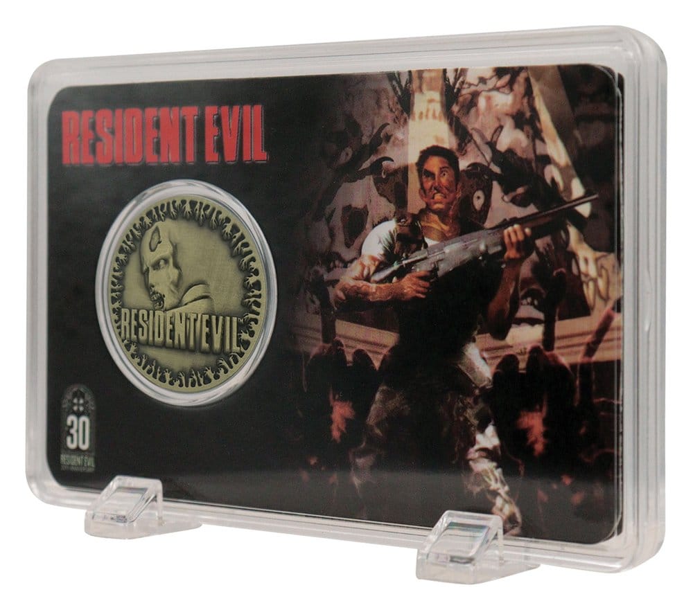 Resident Evil Sammelmünze 30th Anniversary Antique Brass Edition - Preorder - ETA: 24.12.2026