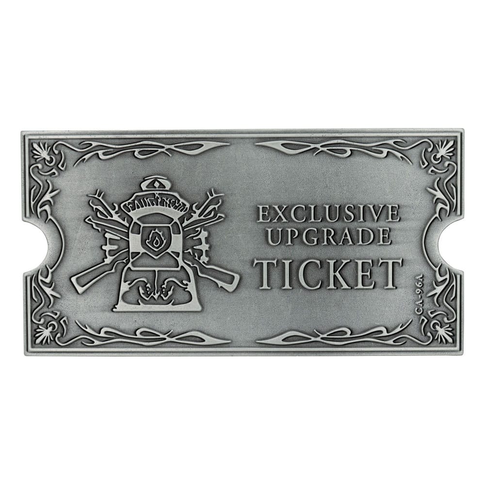 Resident Evil 4 Replik 1/1 Metal Exclusive Upgrade Ticket  - Versand: 5-7 Tage nach Bestellung