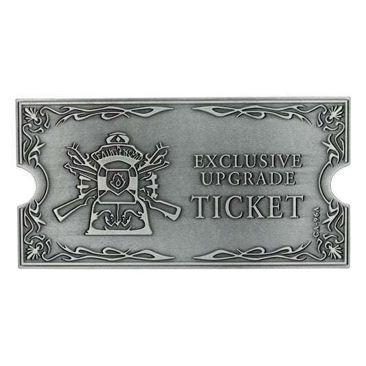 Resident Evil 4 Replik 1/1 Metal Exclusive Upgrade Ticket  - Versand: 5-7 Tage nach Bestellung