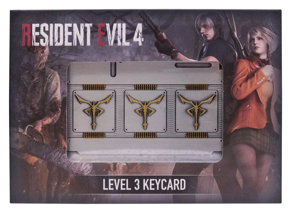 Resident Evil 4 Repliken 3er-Pack Level 3 Keycards Limited Edition   - Preorder - ETA: 08.09.2026