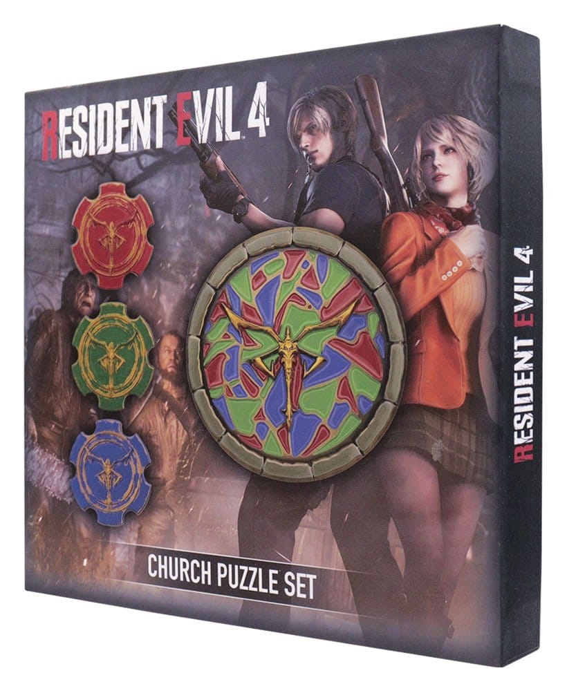 Resident Evil 4 Replik Church Puzzle Medallion Set  - Preorder - ETA: 25.09.2026