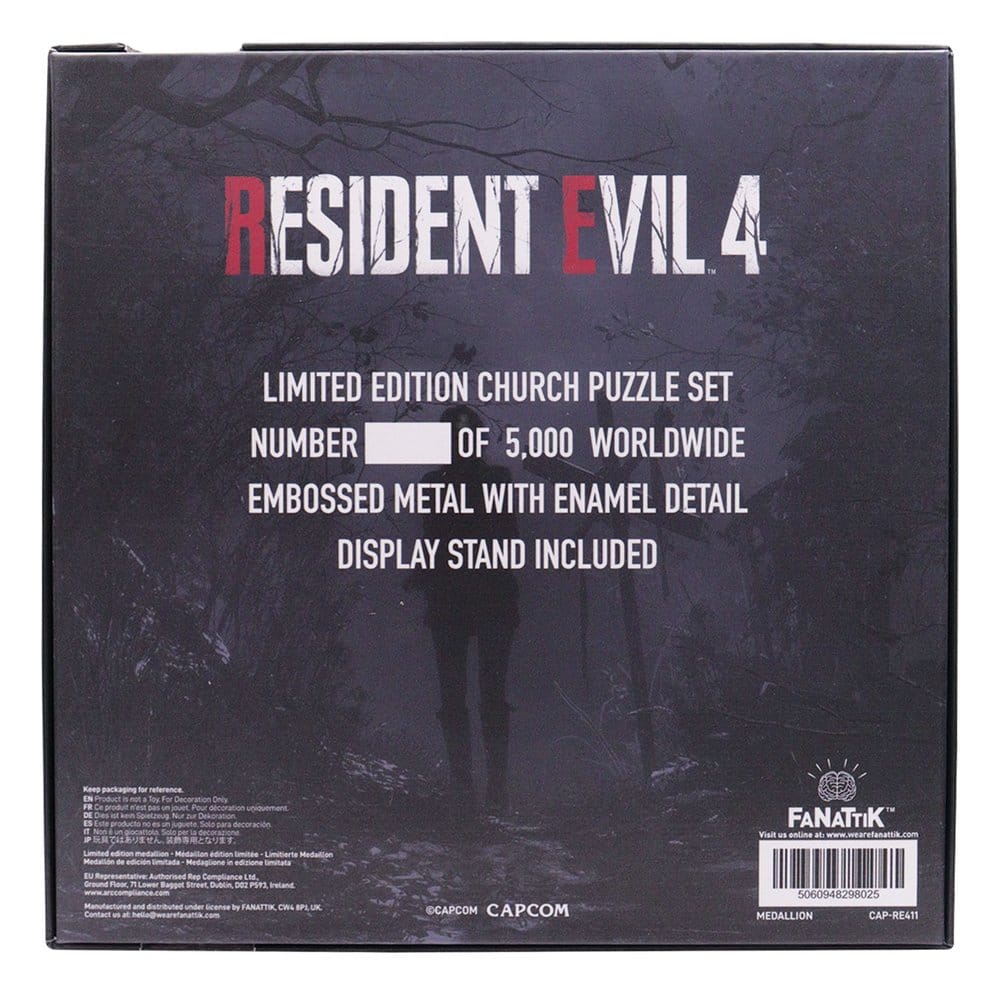 Resident Evil 4 Replik Church Puzzle Medallion Set  - Preorder - ETA: 25.09.2026