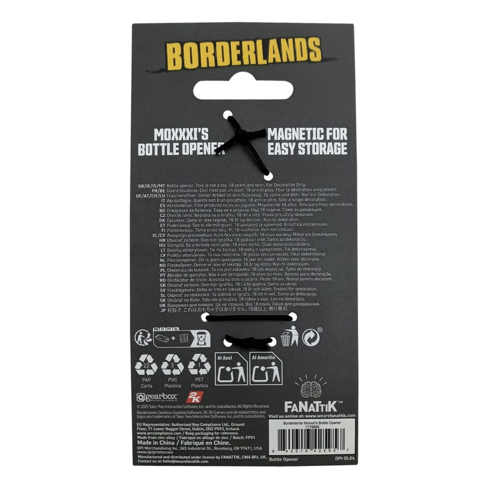 Borderlands Flaschenöffner Mad Moxxi - Preorder - ETA: 25.01.2026