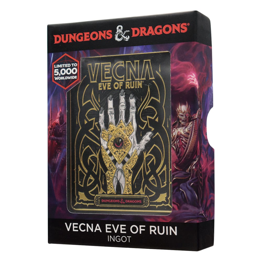 Dungeons & Dragons Metallbarren Vecna Eve of Ruin Limited Edition   - Versand: 5-7 Tage nach Bestellung