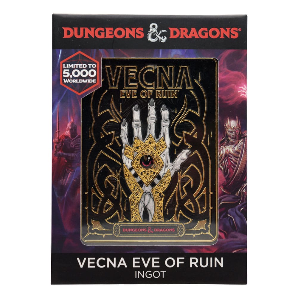 Dungeons & Dragons Metallbarren Vecna Eve of Ruin Limited Edition   - Versand: 5-7 Tage nach Bestellung