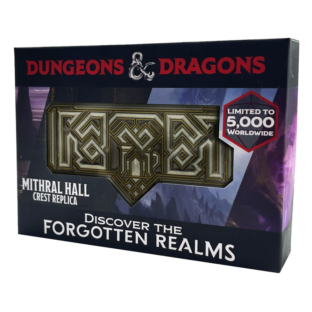 Dungeons & Dragons Metallbarren Mithral Hall Limited Edition  - Versand: 5-7 Tage nach Bestellung