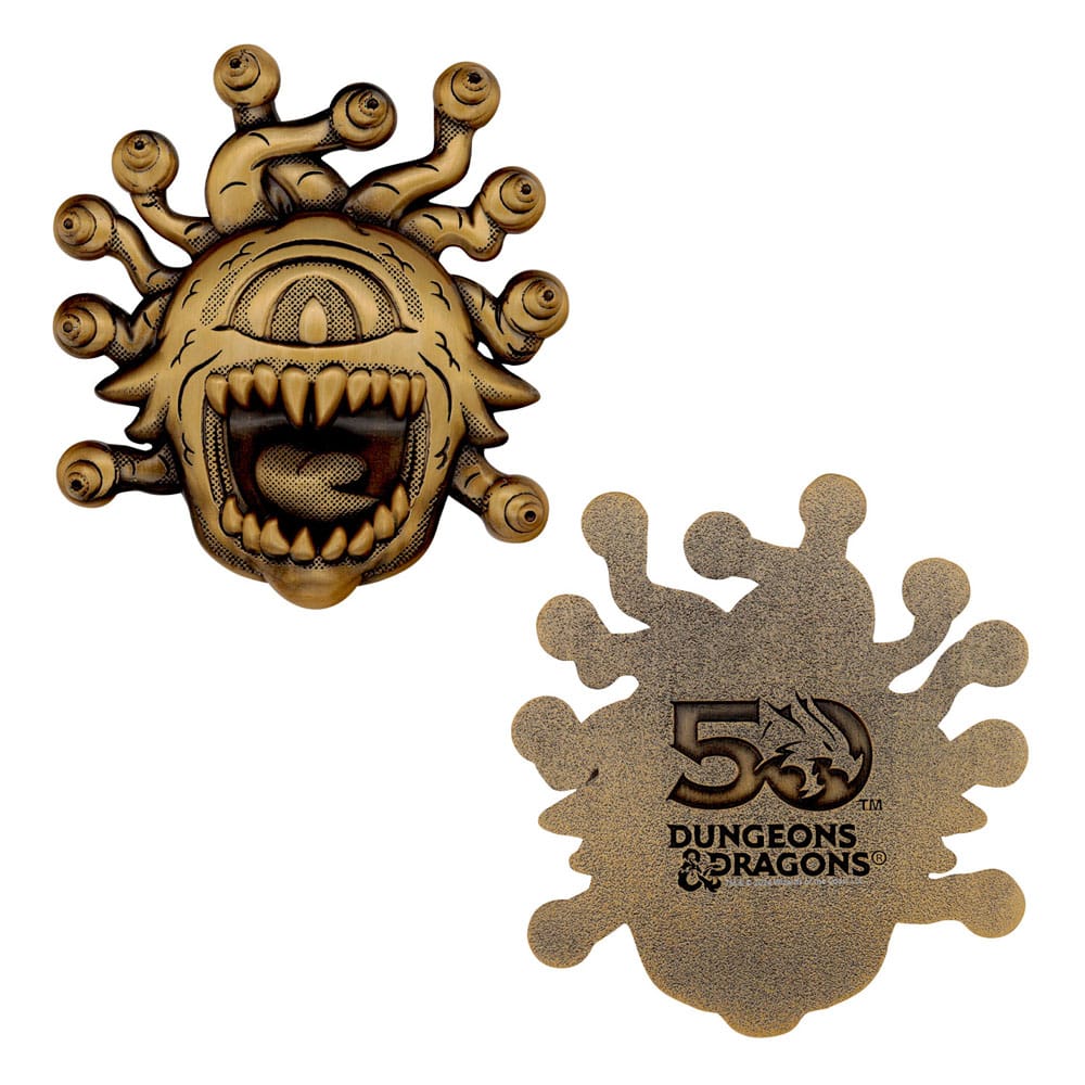Dungeons & Dragons Medaillen-Set 50th Anniversary Beholder Twin Edition  - Versand: 5-7 Tage nach Bestellung