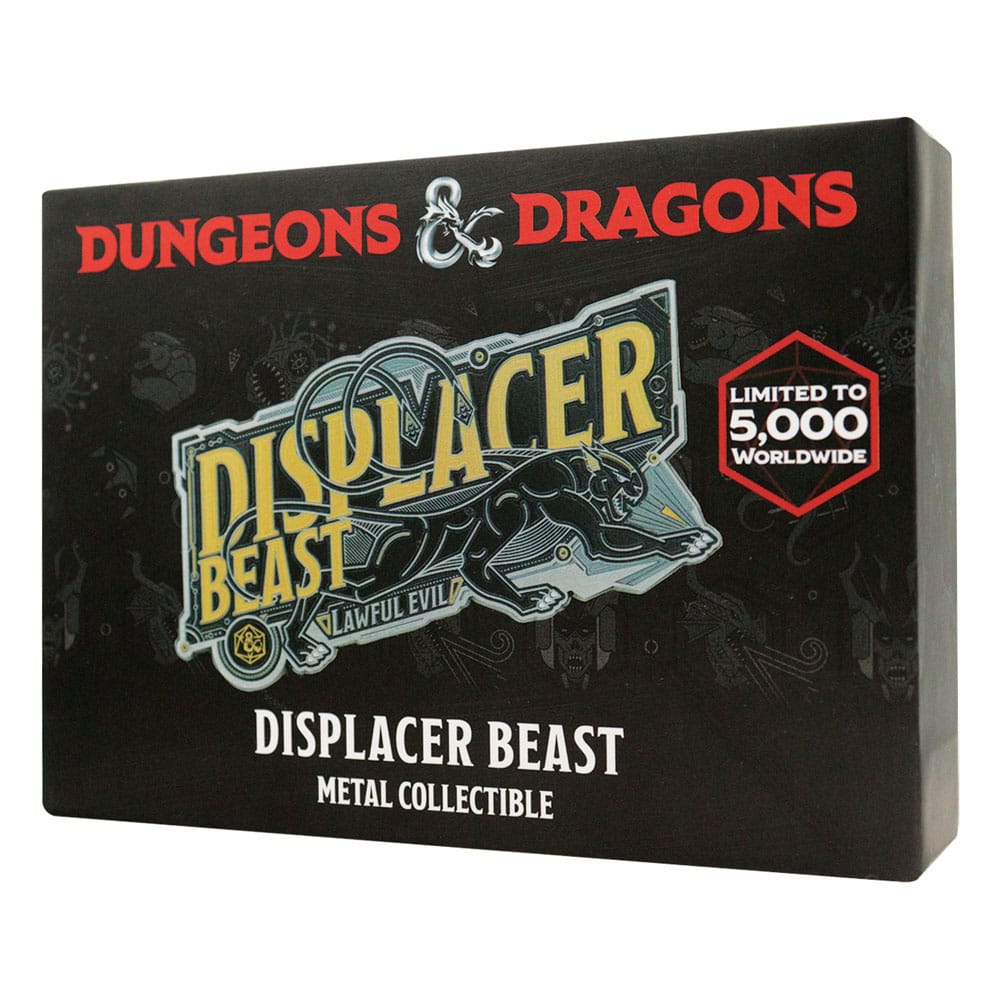 Dungeons & Dragons Metallbarren Displacer Beast Limited Edition    - Versand: 5-7 Tage nach Bestellung