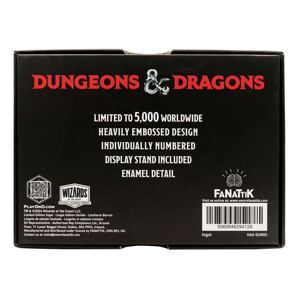 Dungeons & Dragons Metallbarren Displacer Beast Limited Edition    - Versand: 5-7 Tage nach Bestellung