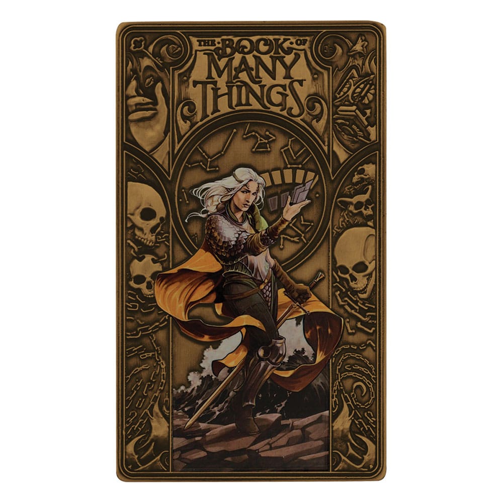 Dungeons & Dragons Metallbarren Book of Many Things Limited Edition - Versand: 5-7 Tage nach Bestellung