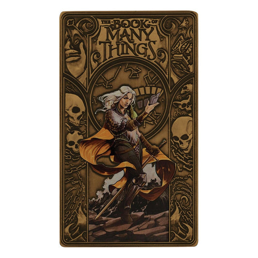 Dungeons & Dragons Metallbarren Book of Many Things Limited Edition - Versand: 5-7 Tage nach Bestellung