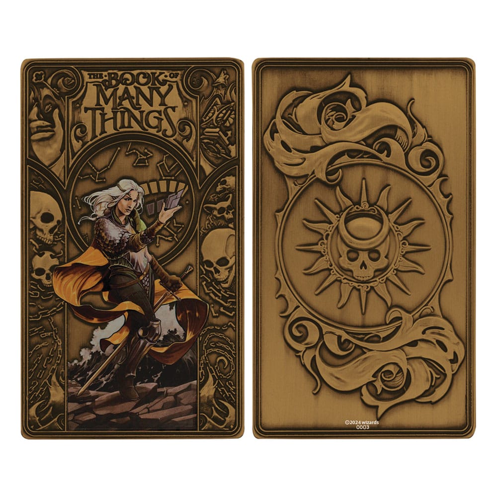 Dungeons & Dragons Metallbarren Book of Many Things Limited Edition - Versand: 5-7 Tage nach Bestellung