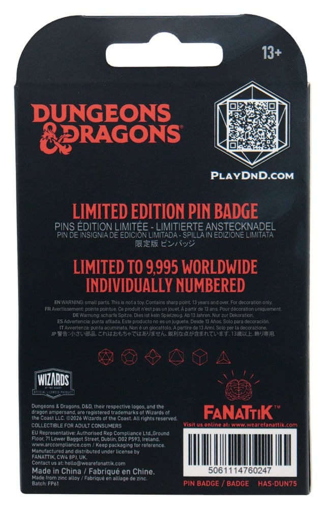 Dungeons & Dragons Ansteck-Pin Beholder Limited Edition - Preorder - ETA: 28.12.2026