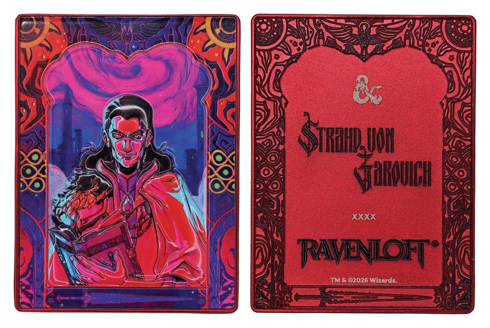 Dungeons & Dragons Metallbarren Set of Three Ravenloft Darklord Ingots Limited Edition - Preorder - ETA: 25.05.2027