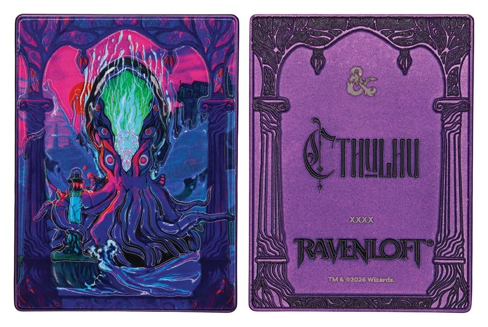 Dungeons & Dragons Metallbarren Set of Three Ravenloft Darklord Ingots Limited Edition - Preorder - ETA: 25.05.2027