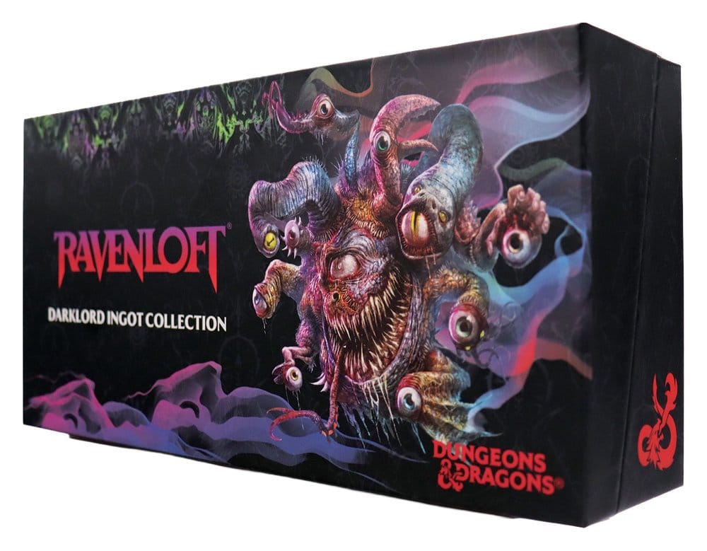 Dungeons & Dragons Metallbarren Set of Three Ravenloft Darklord Ingots Limited Edition - Preorder - ETA: 25.05.2027