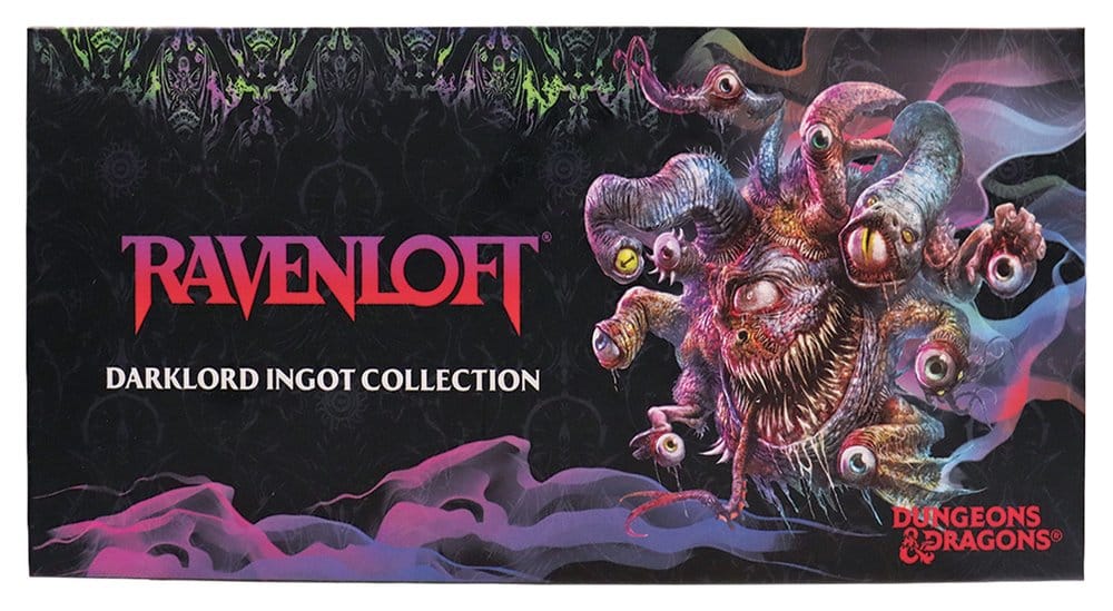 Dungeons & Dragons Metallbarren Set of Three Ravenloft Darklord Ingots Limited Edition - Preorder - ETA: 25.05.2027