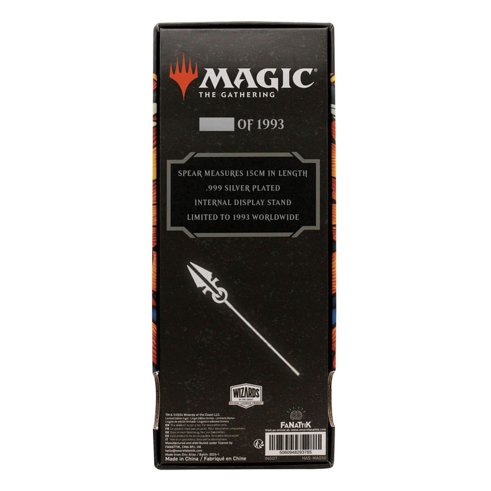 Magic the Gathering Replik Avacyn's Moonsilver Spear 15 cm (999 versilbert) - limitiert auf 1993 Stück - Preorder - ETA Anfang 01.2025