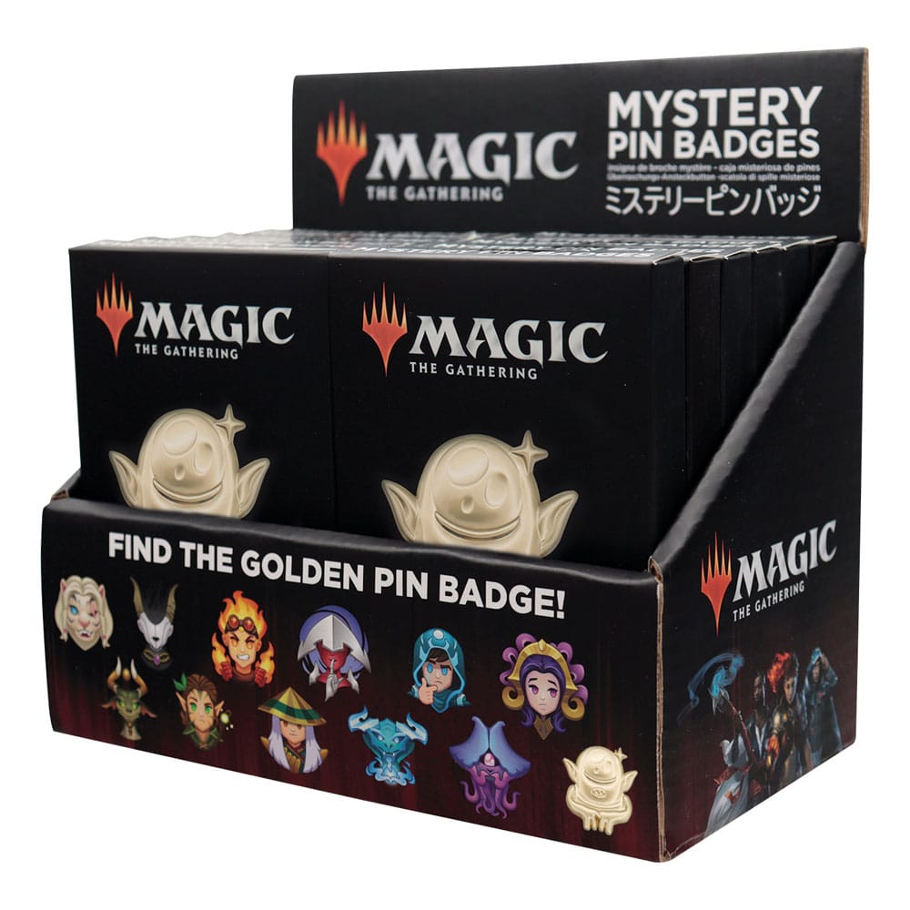 Magic: The Gathering Ansteck-Pins Mystery Pin Badge Display (12)     - Versand: 7 Tage nach Bestellung