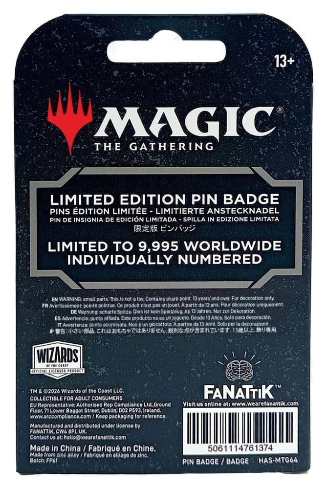 Magic: The Gathering Ansteck-Pin Planeswalker Limited Edition - Preorder - ETA: 28.12.2026