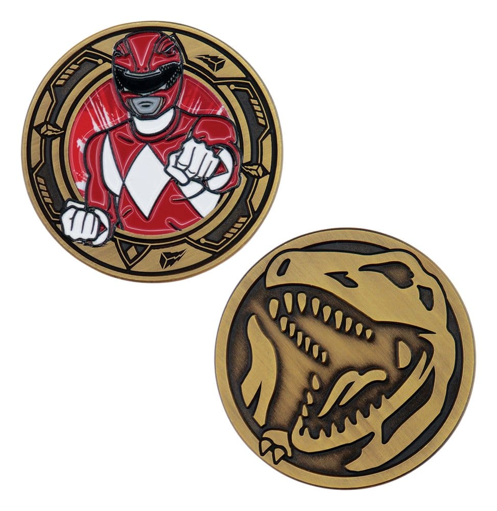 Power Rangers Sammelmünze Red Ranger Limited Edition - Preorder - ETA: 28.12.2026